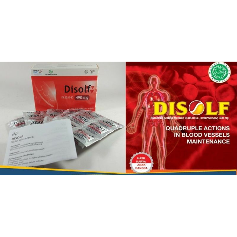 Jual DISOLF TABLET 490MG 1 BOX | Shopee Indonesia