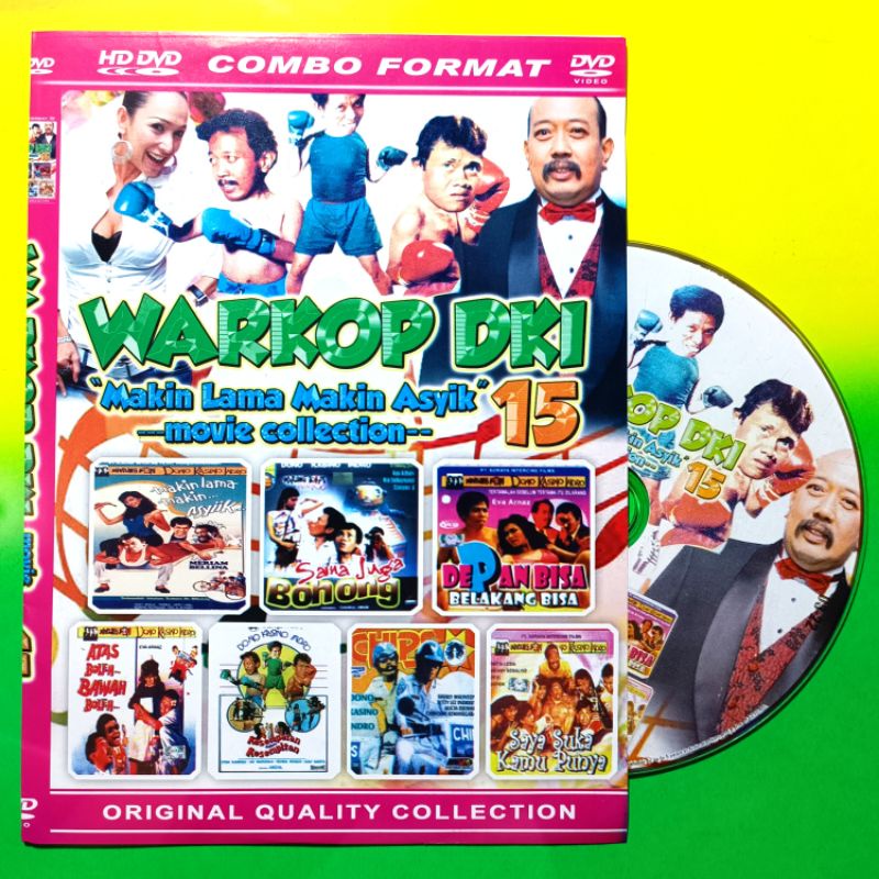 Jual Kaset Film Komedi Indonesia Jadul Koleksi Warkop Dki Volume 15 Shopee Indonesia 