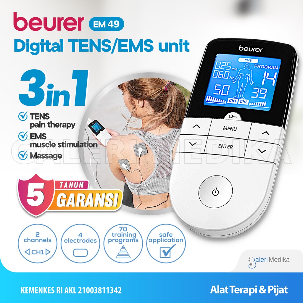 Digital TENS/EMS unit Beurer EM49, 66205