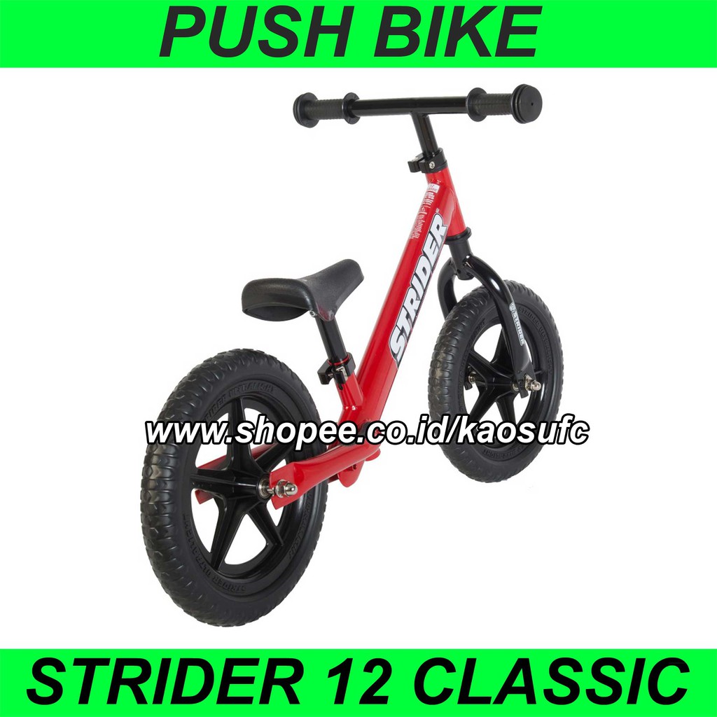 Jual PUSH BIKE STRIDER 12 CLASSIC / BALANCE BIKE / KICK BIKE (SEPEDA ...