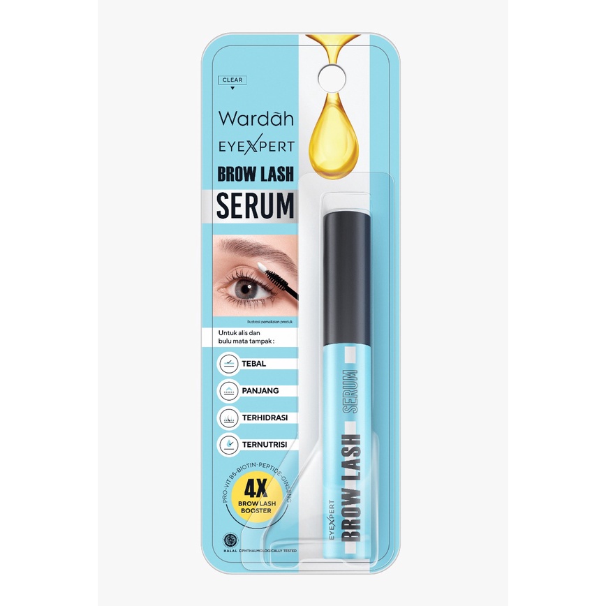 Jual Wardah Eyexpert Brow Lash Serum 10ml Shopee Indonesia