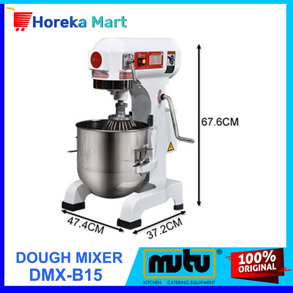 Jual Mesin Pengaduk Adonan Dough Mixer DMX-B15 Fomac | Shopee Indonesia