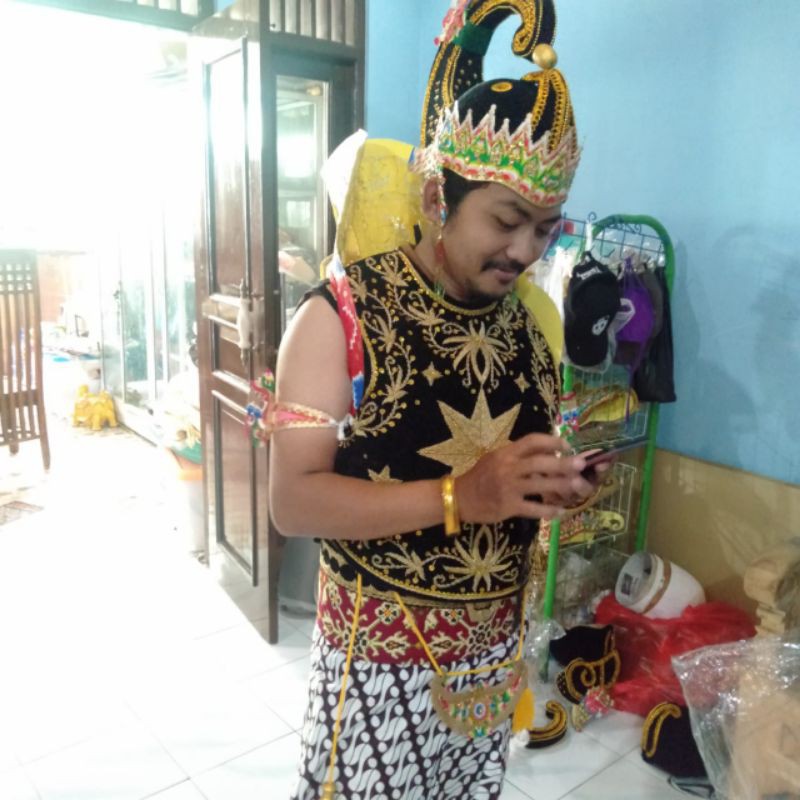 Jual kostum gatotkaca wayang orang | Shopee Indonesia