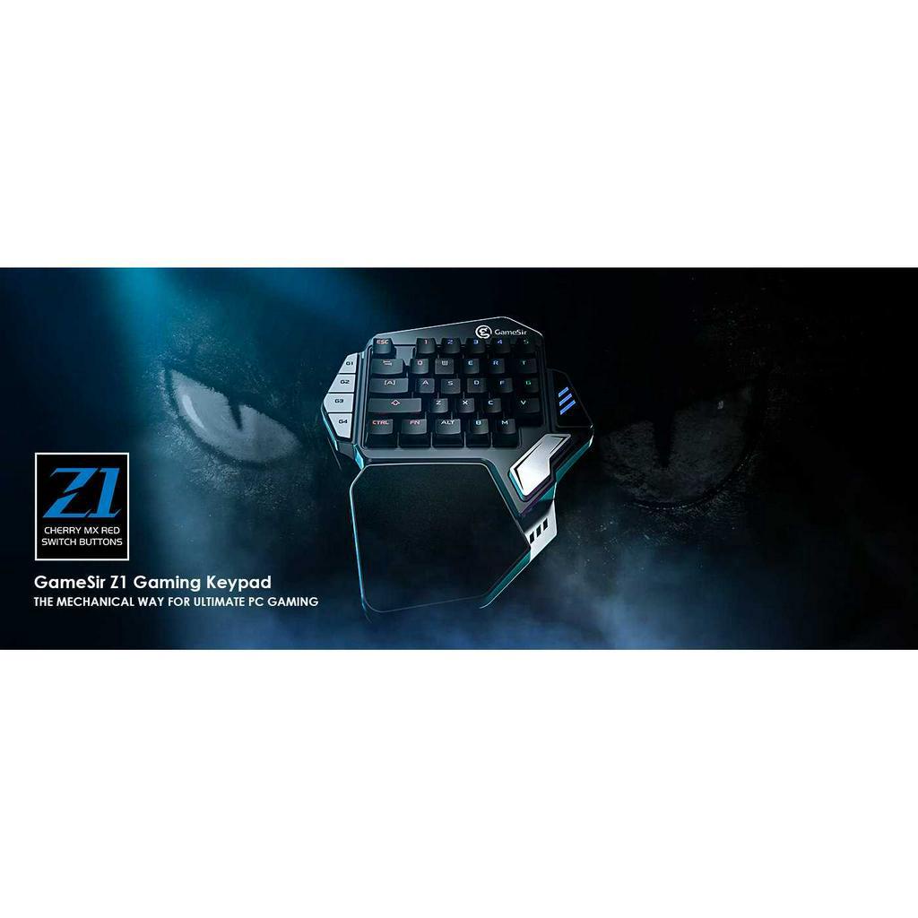 Jual [VIP GAMING] GameSir Z1 Gaming Keyboard One Hand Keyboard | Shopee ...