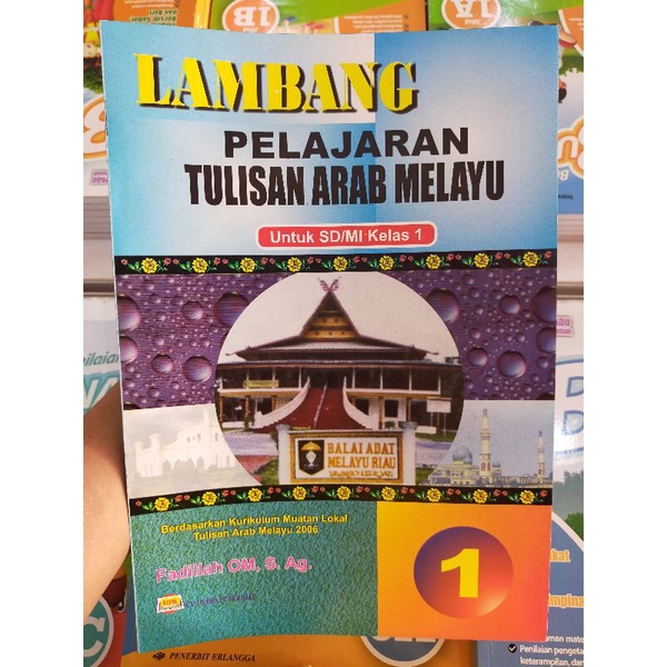 Jual Buku Lambang Bmr Lambang Pelajaran Tulisan Arab Melayu Kelas 1