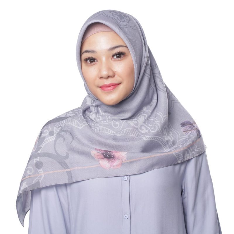 Jual Zoya Scarf Kerudung Hijab Segiempat Flava Cod Shopee Indonesia