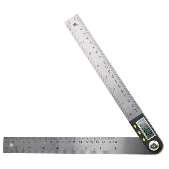 Jual Digital Protractor Angle Ruler Goniometer Inclinometer Penggaris ...