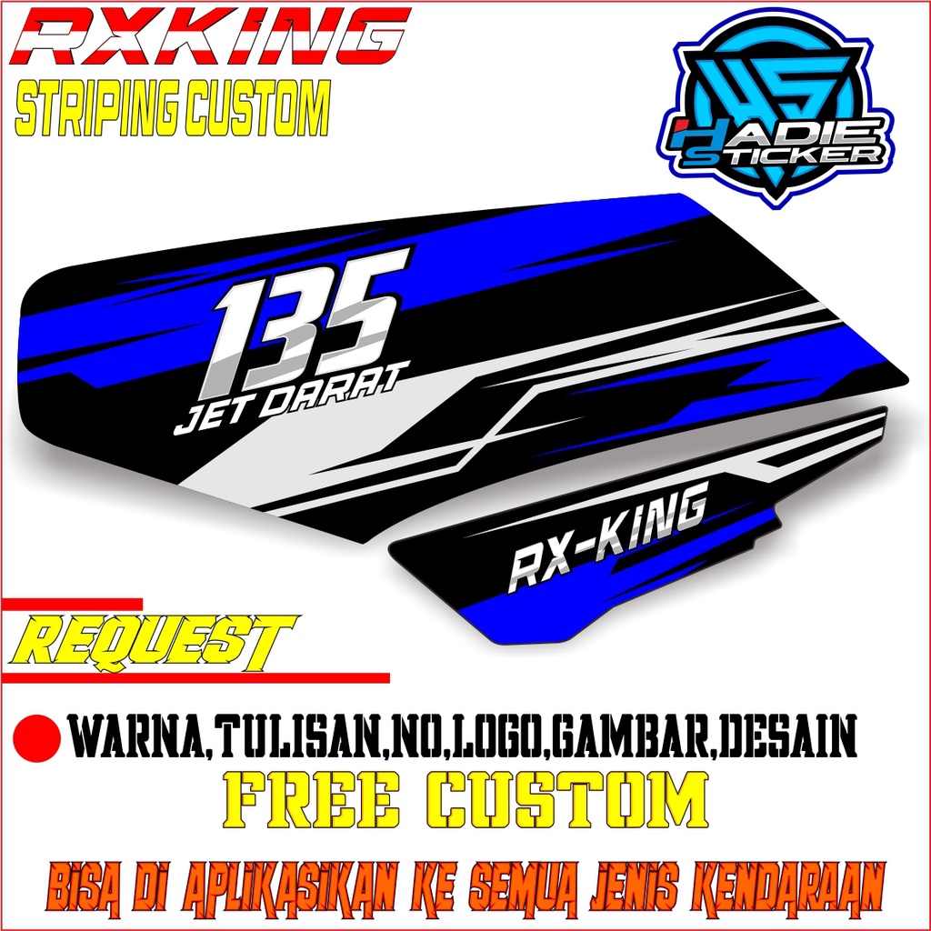 Jual sticker//striping rxking custom | Shopee Indonesia