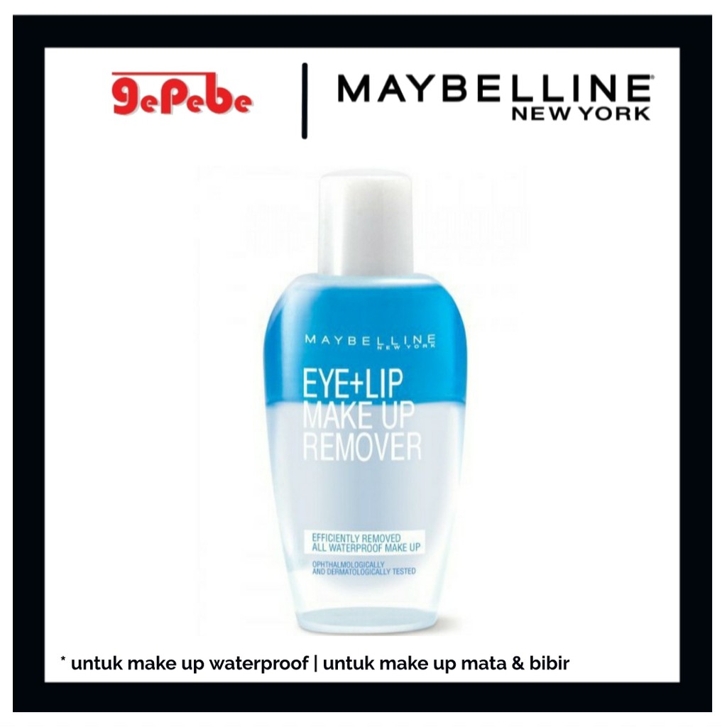 Jual Maybelline Eye Makeup Remover Series Shopee Indonesia