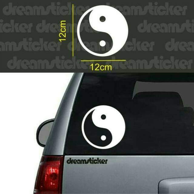 Jual Sticker Stiker Yin Yang | Shopee Indonesia