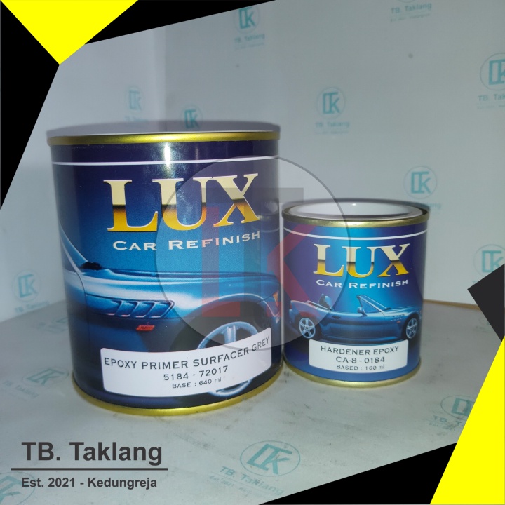 Jual Lux Epoxy Primer Surfacer Grey | Shopee Indonesia