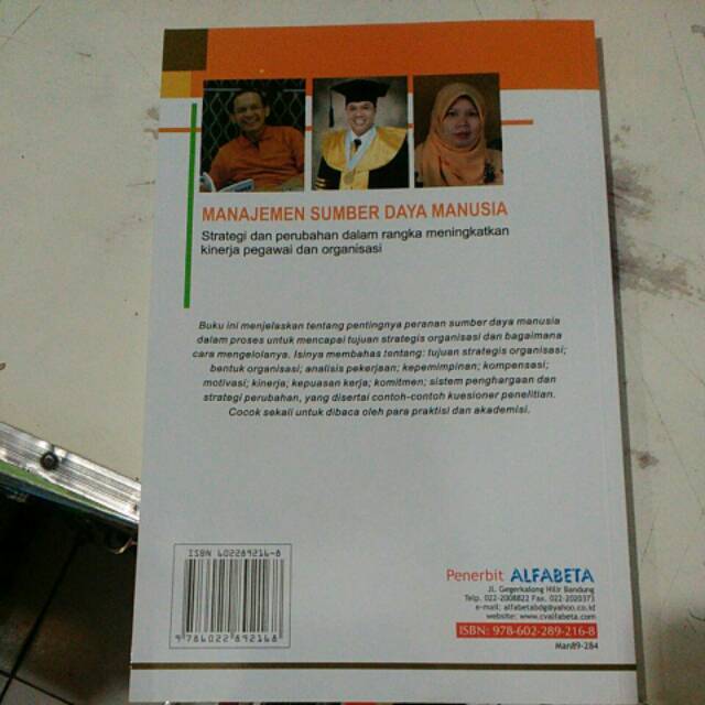 Jual Manajemen sumber daya manusia by Emron edison alfabeta | Shopee ...