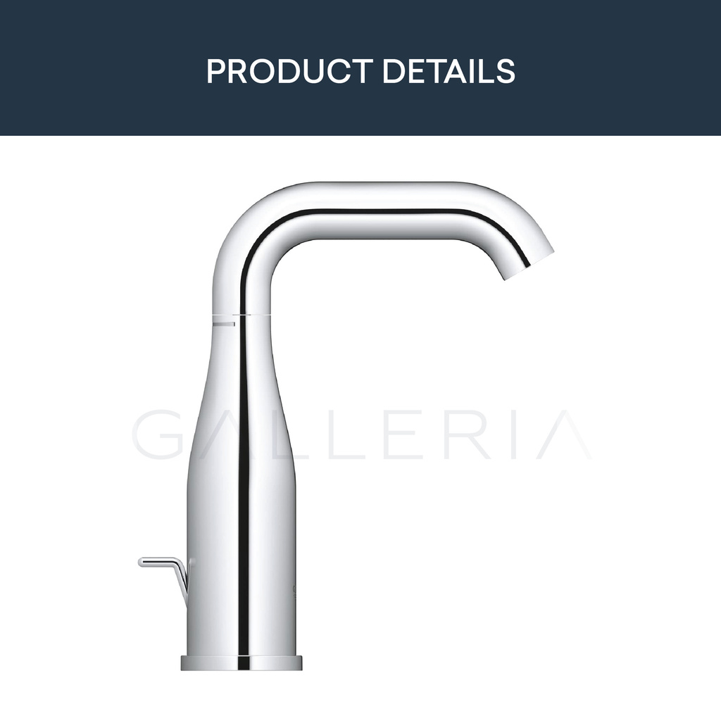 Jual Grohe Essence Single Lever Basin Mixer M Size 23462001/ Grohe Kran ...