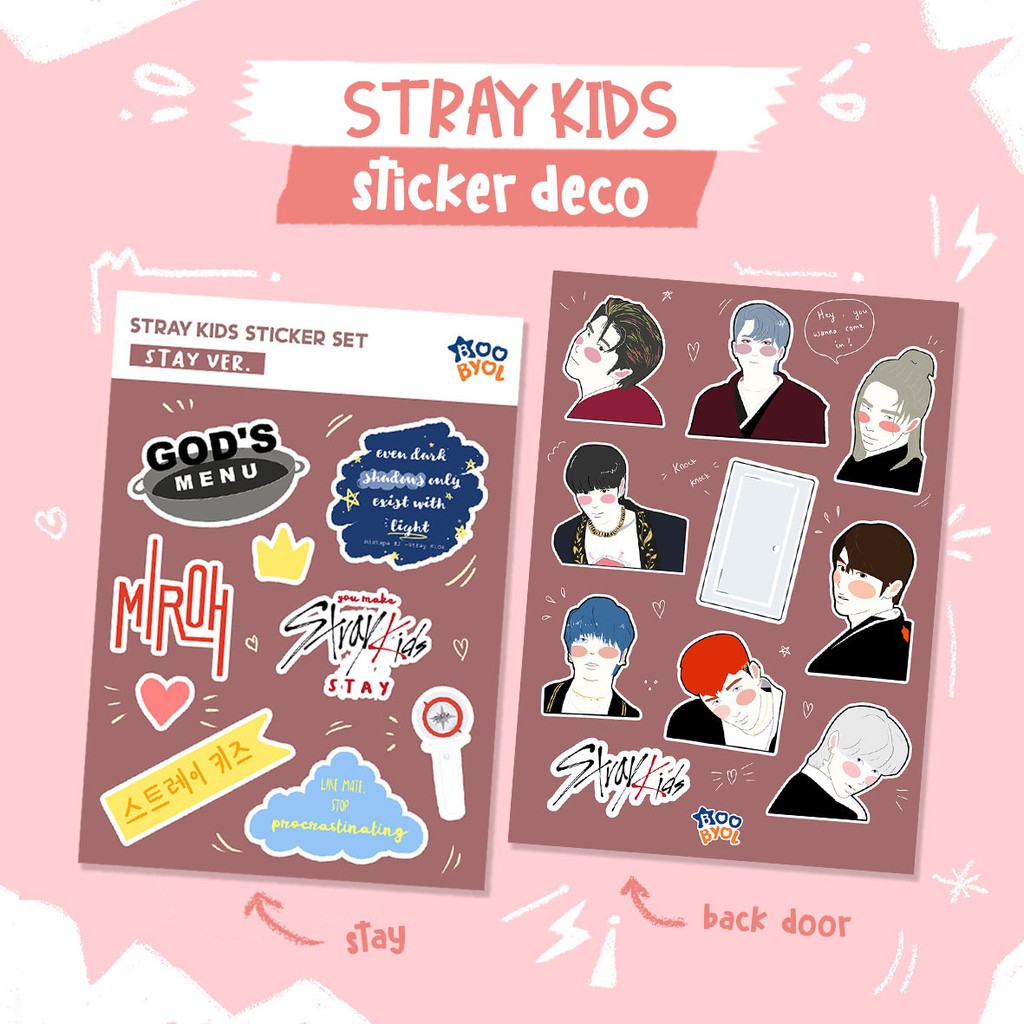 Jual Stray Kids Deco Sticker Set | Shopee Indonesia