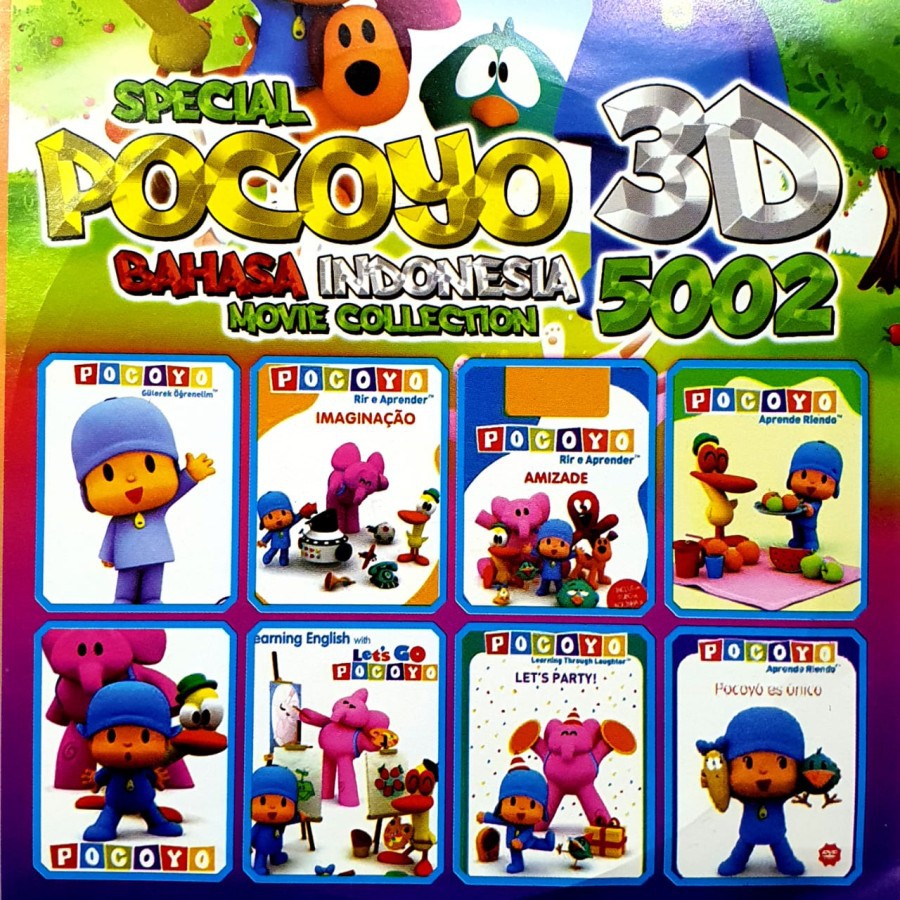 Jual New Produk Film Animasi Kartun Pocoyo Movie Collection Hiburan