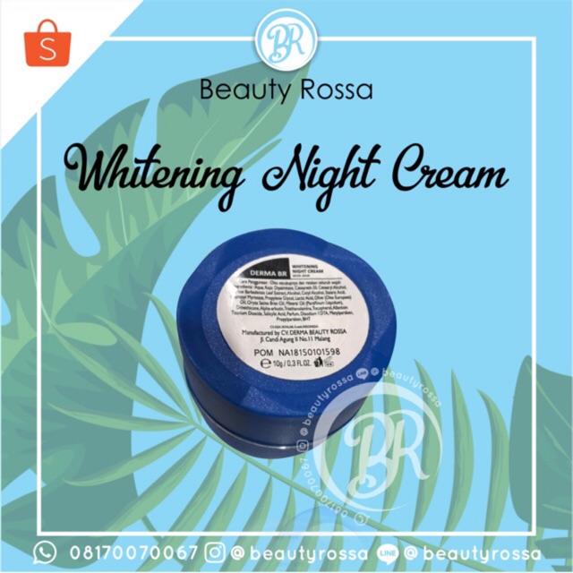 Jual WHITENING NIGHT CREAM (CREAM MALAM PLATINUM II) | Shopee Indonesia