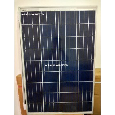 Jual solar panel cell surya module GH 100 wp 100wp 12v 12 v poly ...