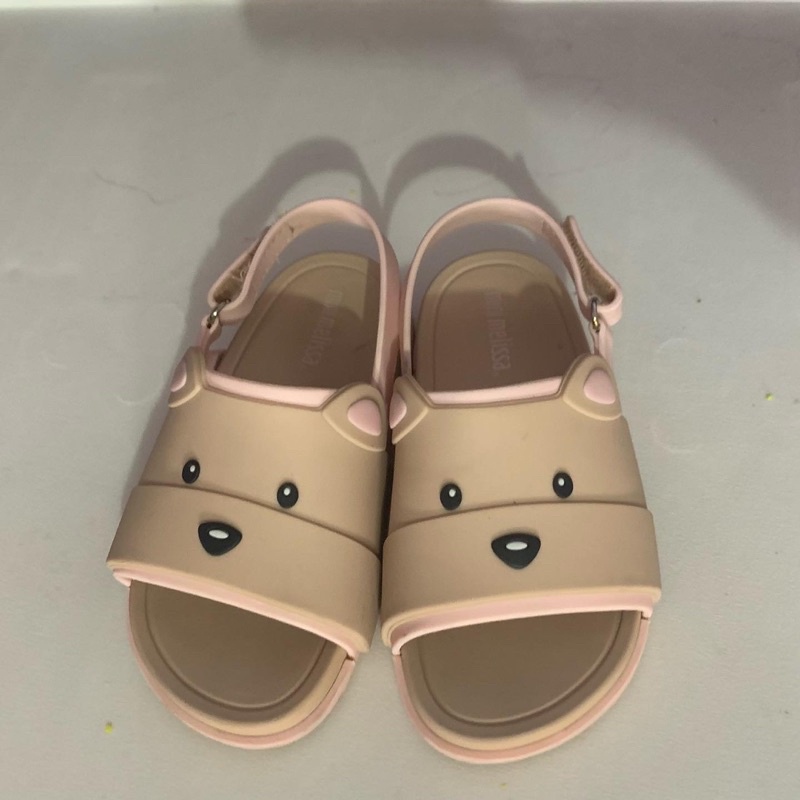 Mini melissa beach slide sandal bear deals