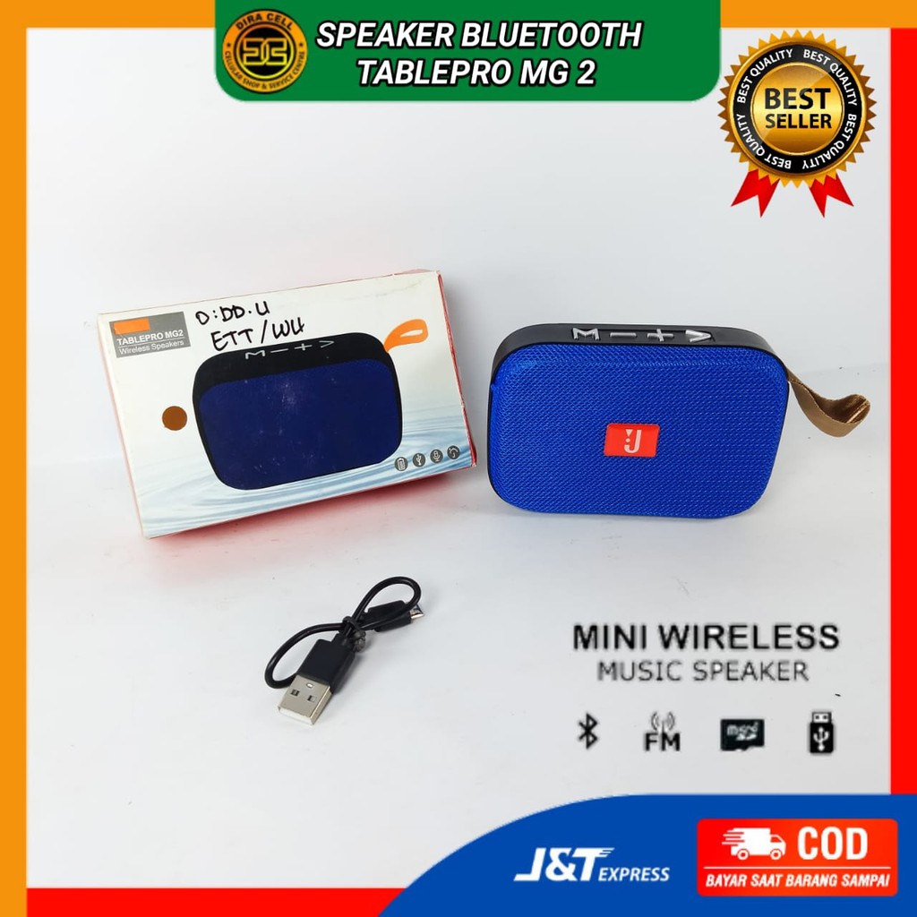 Jual Speaker Wireless Bluetooth TABLEPRO MG2 atau Portable Speaker MG2 ...