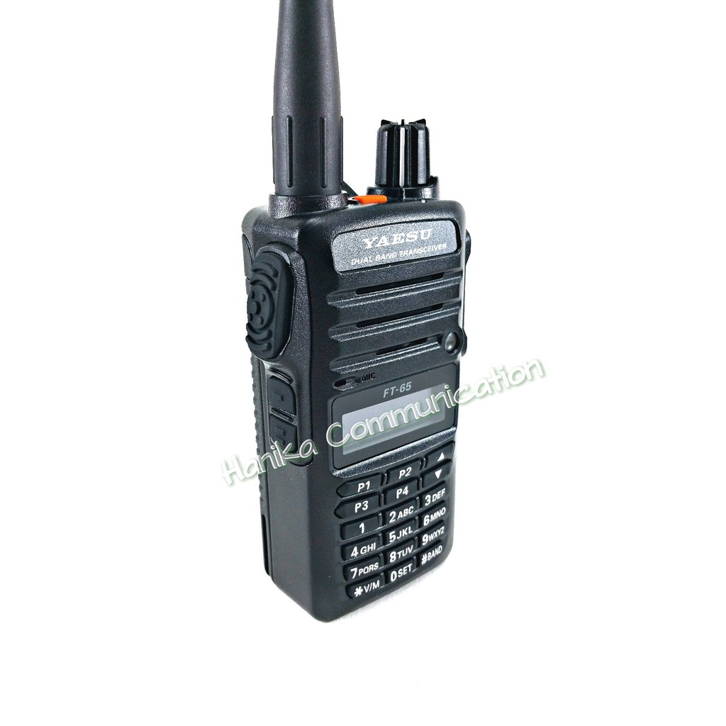 Jual Yaesu FT-65R/E HT Dual Band Ori Baru Garansi 1 Thn FT65 FT65R ...