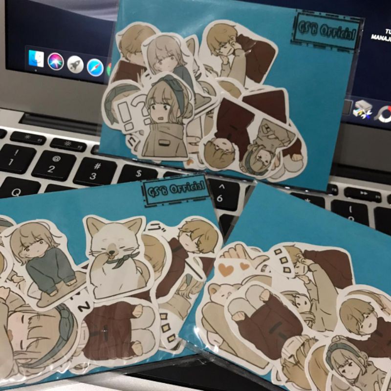 Jual [GSB OFFICIAL] Sticker Pack COUPLE untuk Journal atau Scrapbook ...
