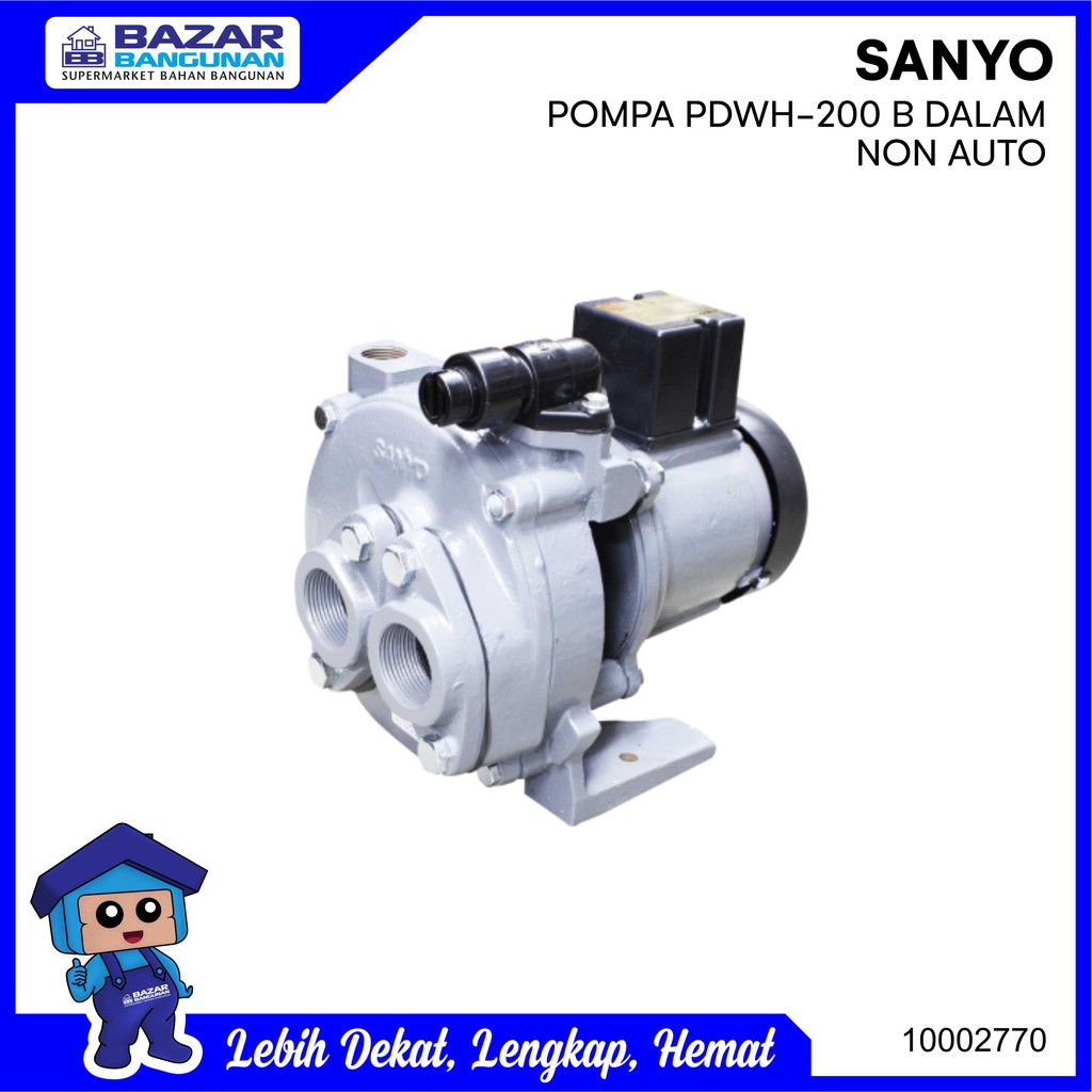 Jual Sanyo Pompa Air Jet Pump Jetpump Sumur Dalam Pd Wh B Pdwh B Shopee Indonesia