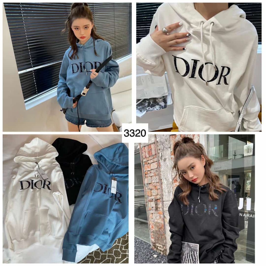 Sweater HOODIE DIOR WANITA