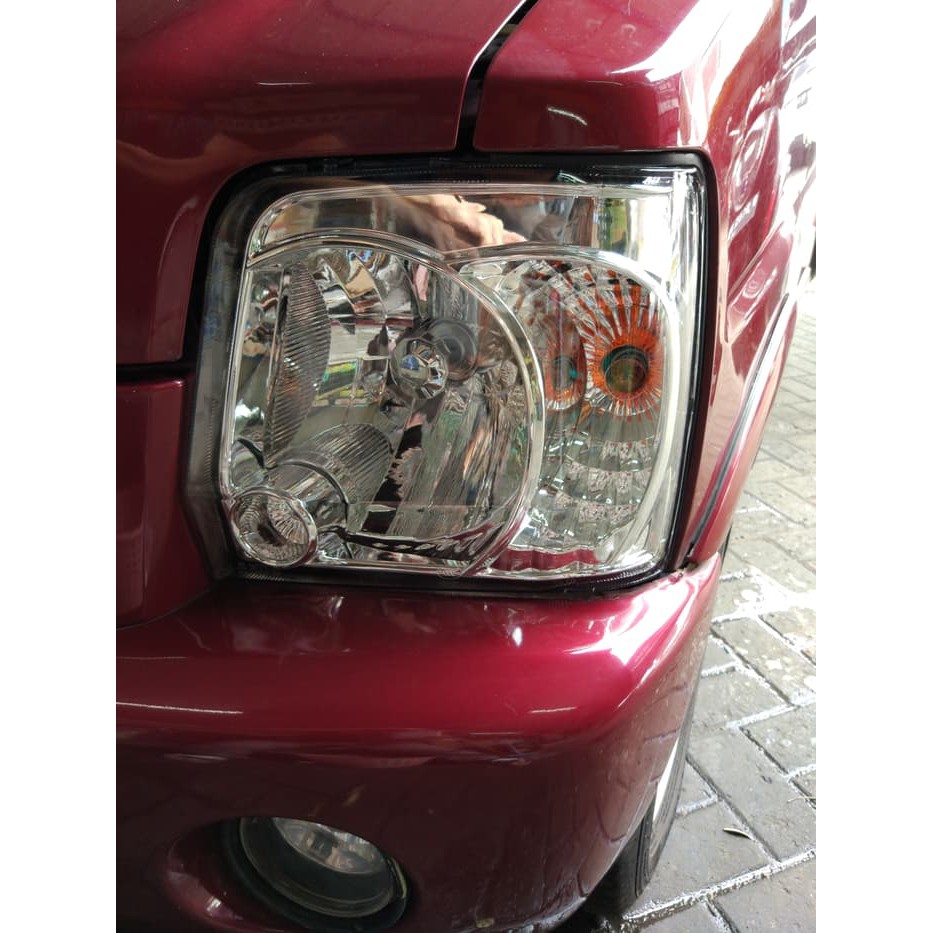 Jual Headlamp head lamp lampu depan kristal suzuki karimun kotak old Shopee Indonesia