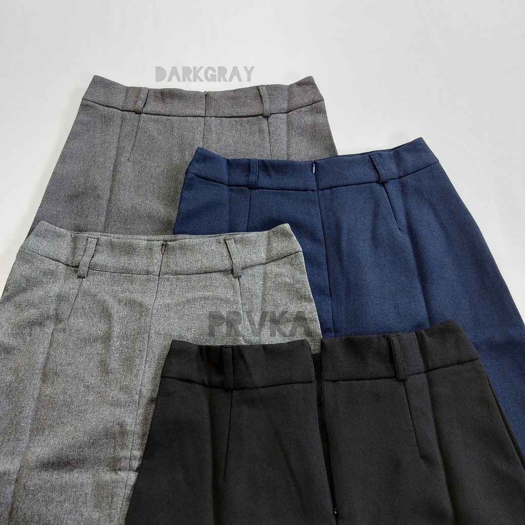 Jual Rok Kerja Wanita / Kantoran . Model A-LINE ( UKURAN S - 5L ...
