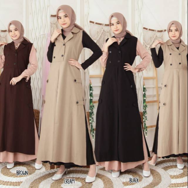 Long clearance cardigan muslimah