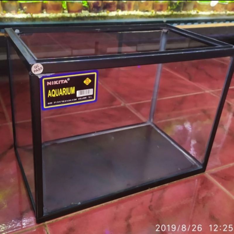 Jual Aquarium Nikita Size S Aquarium Aklirik 31,5x18, 5x24, 4 cm