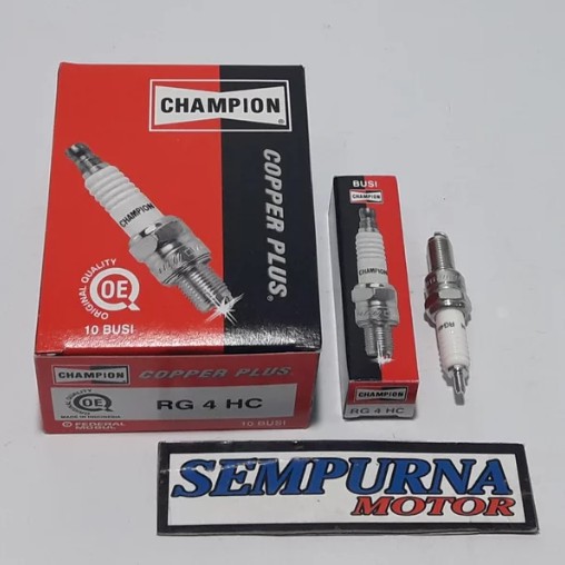 Jual Busi RG6YC Karisma Supra X 125 Merek Champion | Shopee Indonesia