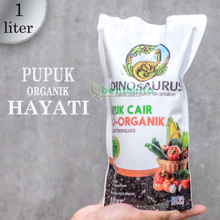 Jual Pupuk Organik Hayati Cair Dinosaurus 1 Liter | Shopee Indonesia