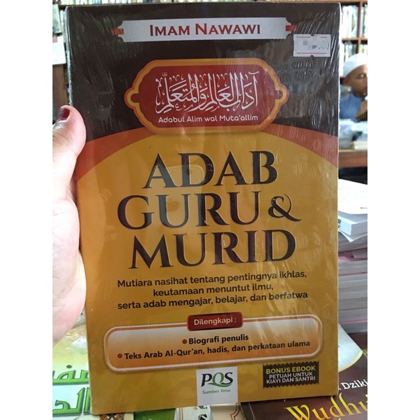 Jual Buku Adab Guru Dan Murid Terjemah Kitab Adabul Alim Wal Mutaalim