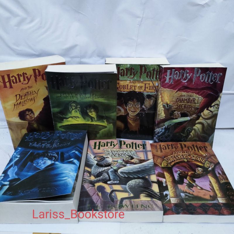 Jual Harry Potter Bahasa Inggris 17 (paket hemat 7buku) Shopee Indonesia