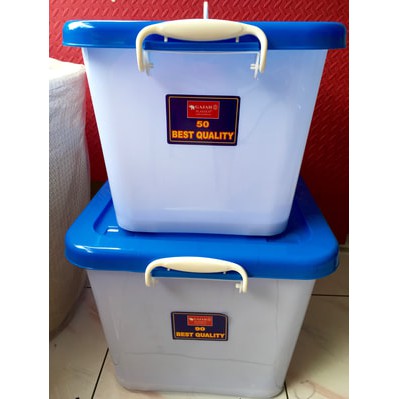 Jual BOX CONTAINER / CONTAINER SERBAGUNA 1316 (50L) - GAJAH PLASTIK ...