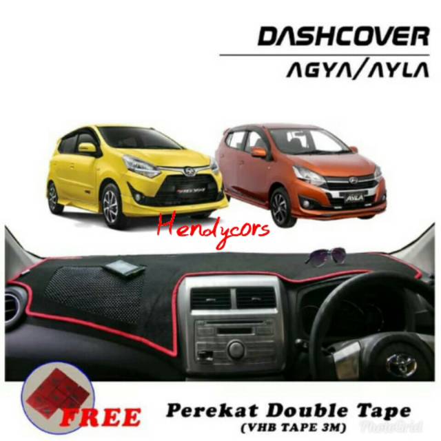 Jual Cover Dashboard Mobil Toyota Agya Daihatsu Ayla Antislip Shopee Indonesia