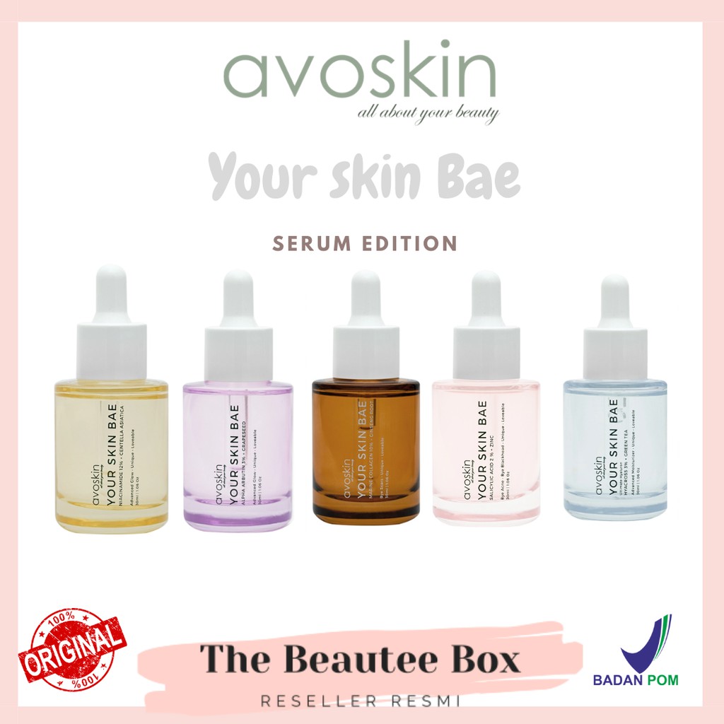 Jual Avoskin YSB Your Skin Bae Serum Toner Niacinamide Salicylic Acid ...