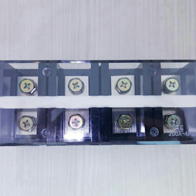 Jual Terminal Block TC-2004 (4 Pole 200A) | Shopee Indonesia