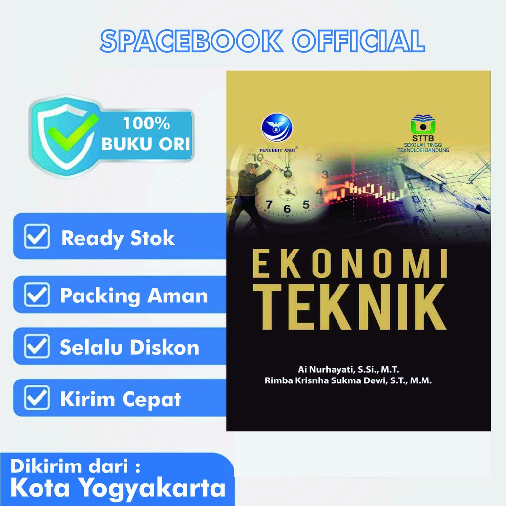 Jual Ekonomi Teknik - Penerbit Andi | Shopee Indonesia