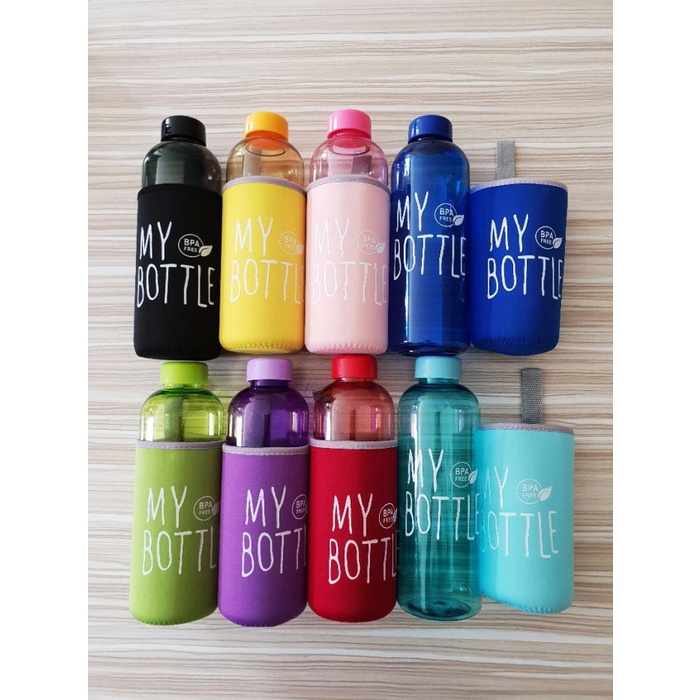 Jual NEW [BESAR] My Bottle 1000 ml + free pouch / botol minum besar ...