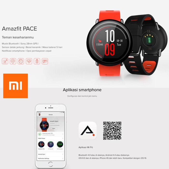 Amazfit 2025 pace shopee