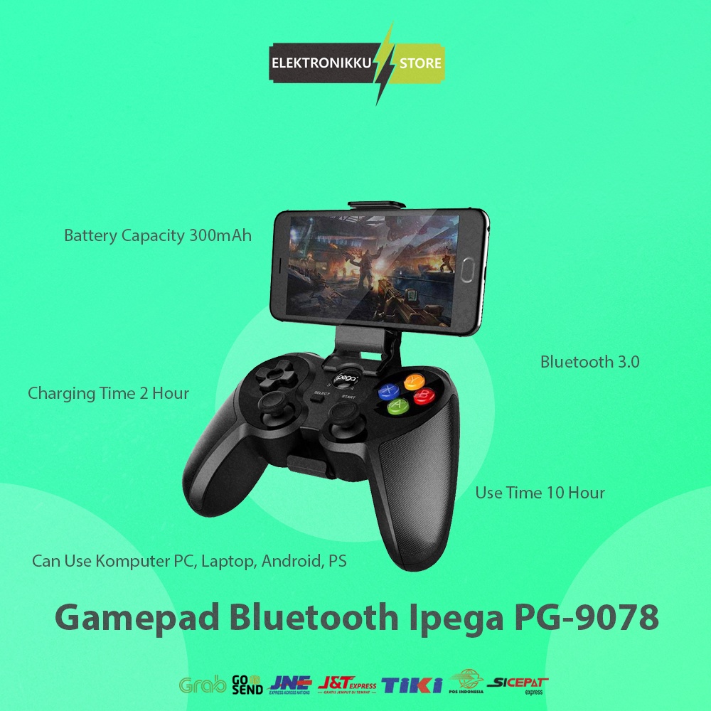Jual Gamepad Bluetooth Wireless Ipega PG-9078 Stick Gaming Android iOS ...