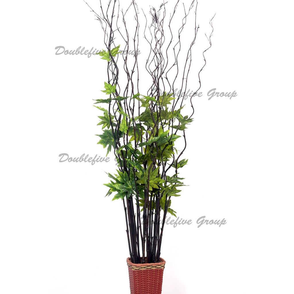 Jual HIASAN RUMAH BAMBU ULIR DAUN MAPLE ANYELIR ISI 10 BATANG DEKORASI ...