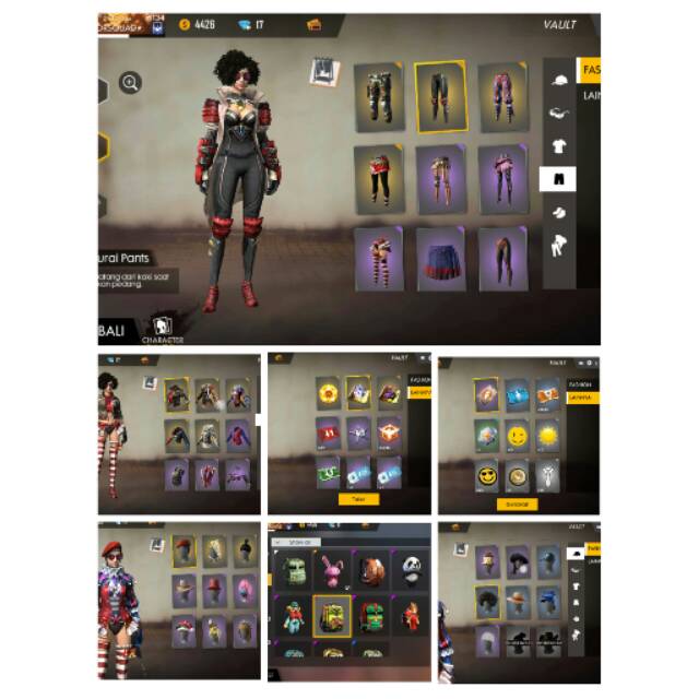 Jual Akun sultan free fire Shopee Indonesia