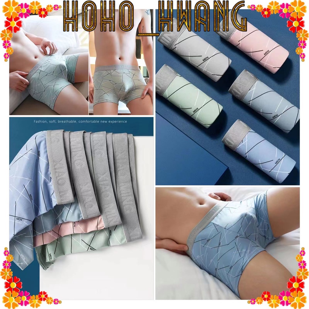 Jual Hoho Hwang C Celana Dalam Pria Boxer Pria Bahan Lembut Adem