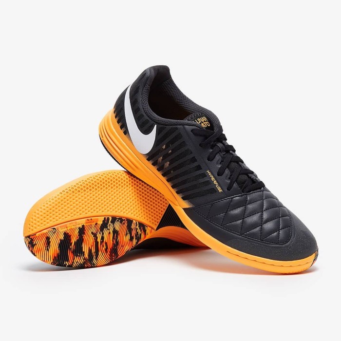 SEPATU FUTSAL MURAH ORIGINAL IMPORT TERBARU Nike Lunar Gato II Hitam, 39