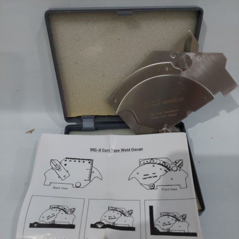 Jual MG8 CAM type weld gauge GAL Shopee Indonesia