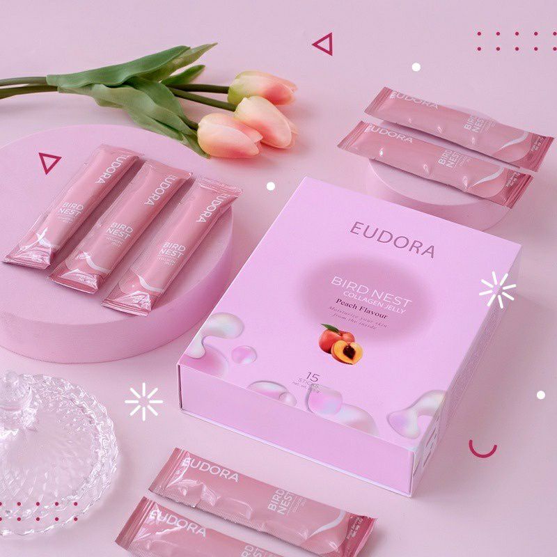 Jual Eudora Collagen Jelly Skin Brightening Sarang Burung Merah Walet