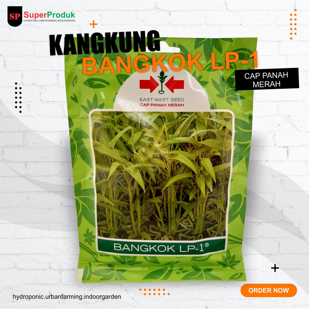 Jual Benih Kangkung Bangkok LP-1 Cap Panah Merah | Shopee Indonesia